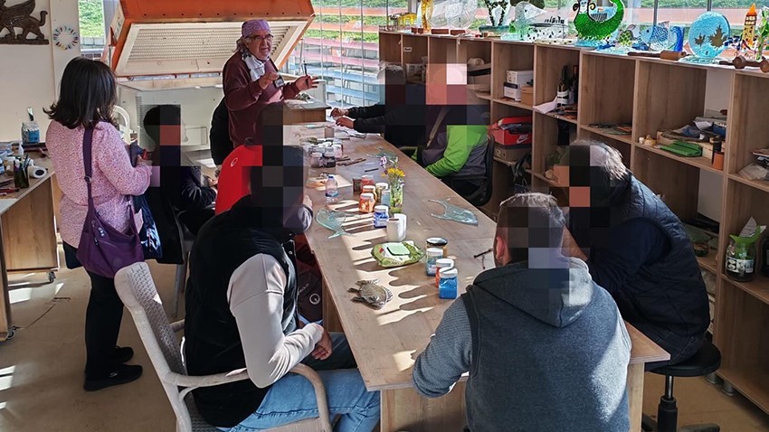 Cam Atölyesi’nde Buluşan Yaratıcılık