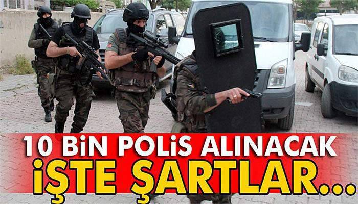 10 bin özel harekat polisi alınacak