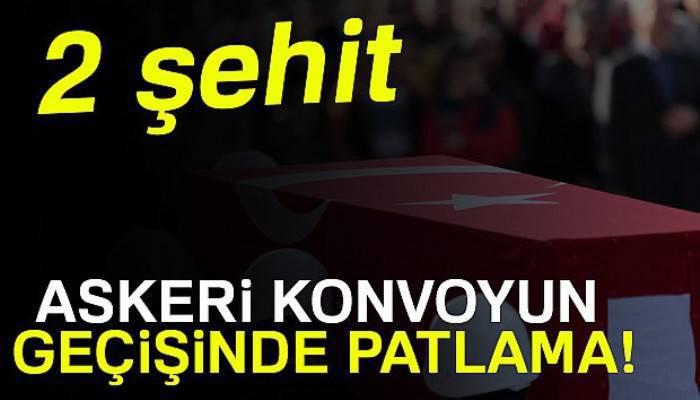 Batman'da askeri konvoyun geçişinde EYP patladı: 2 şehit