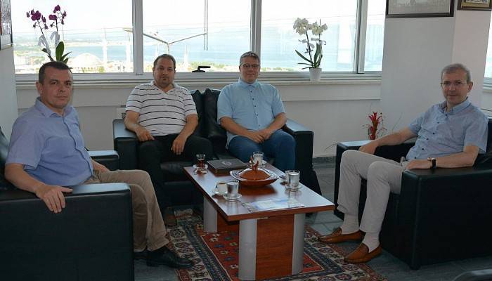 YEE Başkan Danışmanı Kalkan’dan Rektör Yardımcısı Prof. Dr. Bünyamin Bacak’a Ziyaret