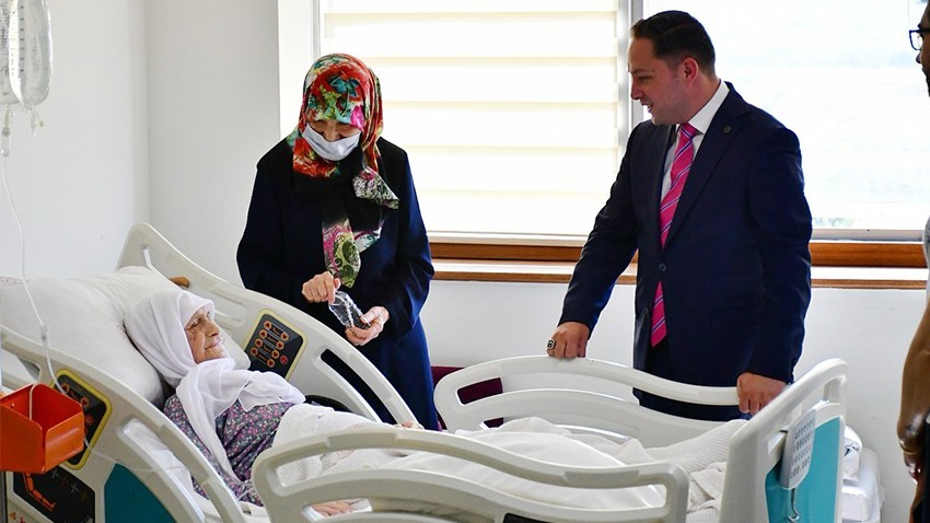 Kaymakam Kayabaşı’ndan Şehit Annesine Ziyaret