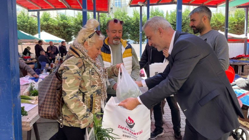 Zafer Partisi Çanakkale İl Örgütünde Seçim Çalışmaları Devam Ediyor