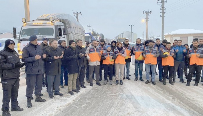 Yenice Kaymakamlığı Deprem Yardımları Yola Çıktı