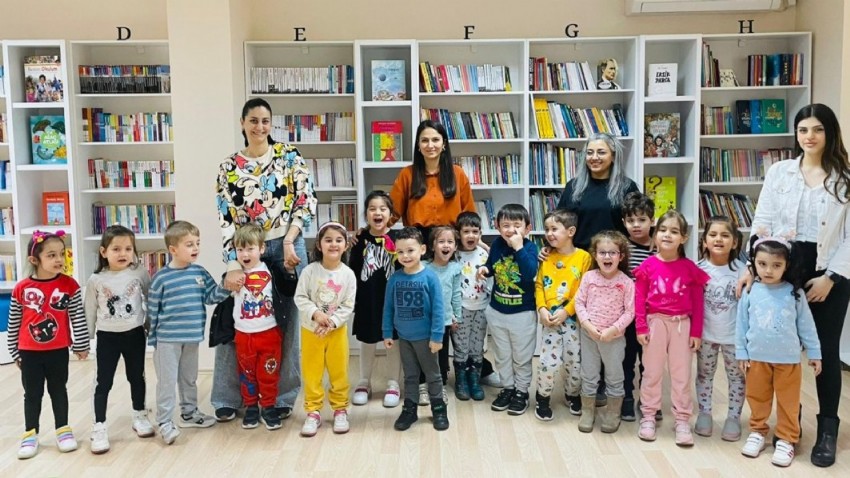 Atam Kreş Minikleri Kütüphane Haftası Coşkusunu Çocuk Kültür Evinde Yaşadı