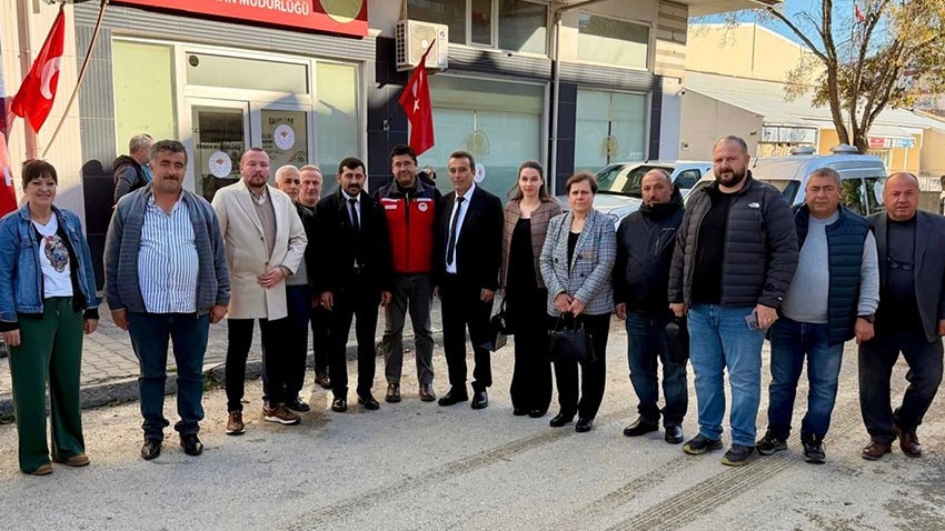 MHP Çanakkale İl Teşkilatı’ndan Eceabat ziyaretleri