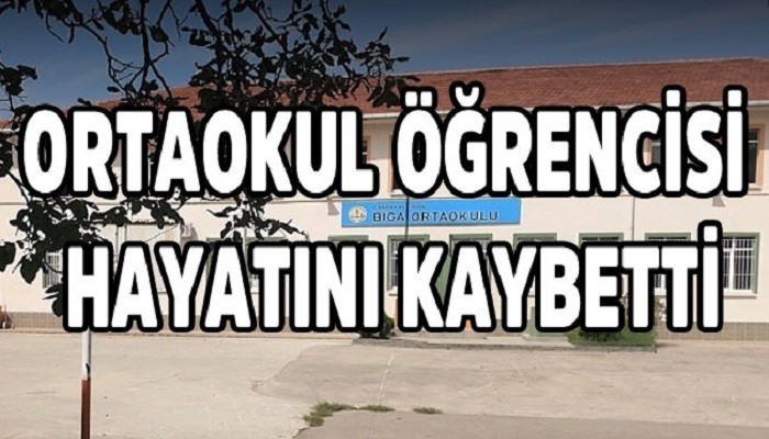 ORTAOKUL ÖĞRENCİSİ HAYATINI KAYBETTİ!