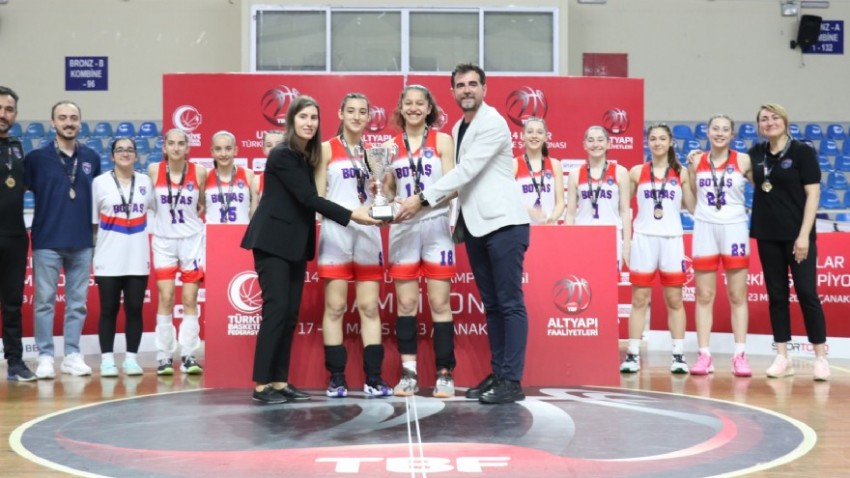 U14 Kızlar Türkiye Şampiyonası BOTAŞ’IN Zaferi İle Sonuçlandı