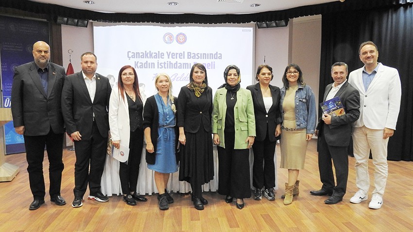 ÇOMÜ’de Yerel Basında Kadın İstihdamı Paneli Düzenlendi (videolu)