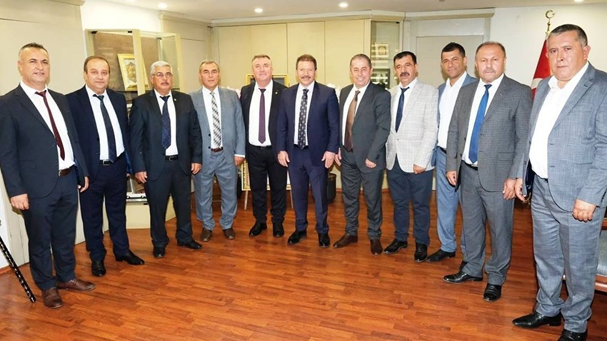 Çanakkale’den, Mehmet Yiğiner’e Hayırlı Olsun Ziyareti