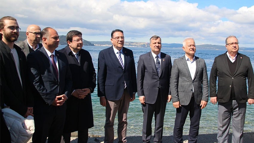 CHP Genel Başkan Yardımcısı Yankı Bağcıoğlu Çanakkale'ye geldi  