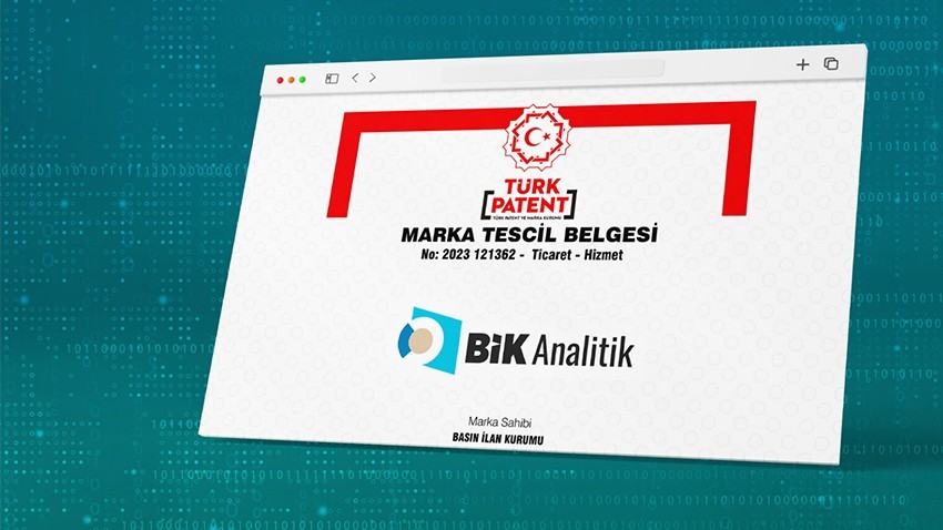 BİK Analitik marka tescil belgesi aldı