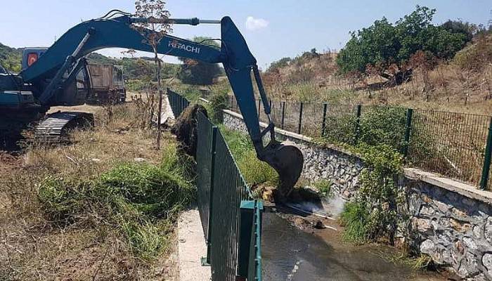 Başkan Elbi, Koyun Dede Deresi Islah Çalışmalarını İnceledi