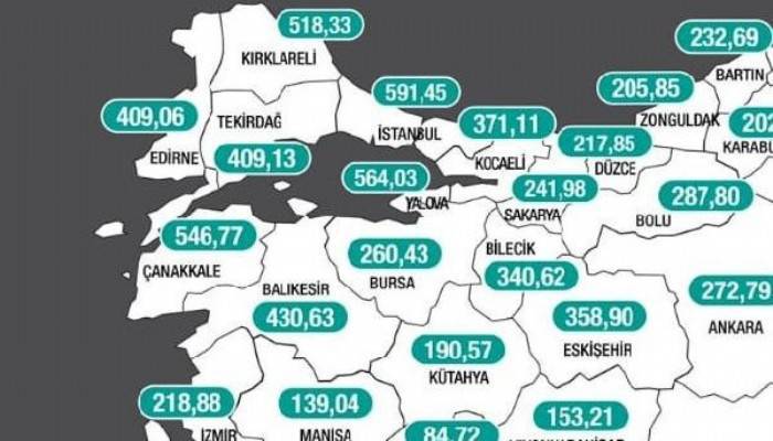 Artışı Bu Hafta da Önleyemedik: Çanakkale’de Vaka Sayısı 100 Bin Kişide 547’ye Çıktı