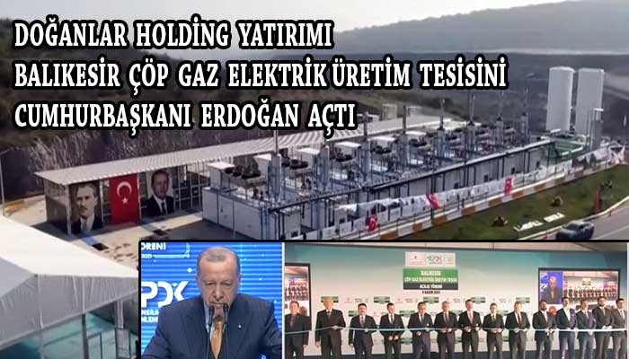 Cumhurbaşkanı Erdoğan 'Tam Çevreci Bir Tesis'