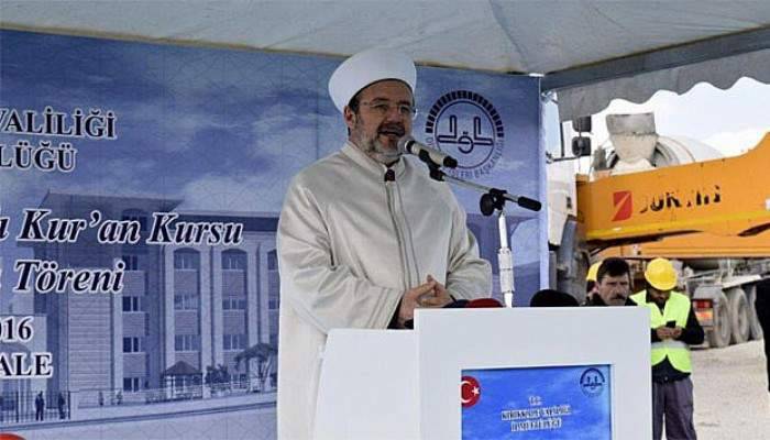 Memuriyete başladığı şehirde hutbe okudu