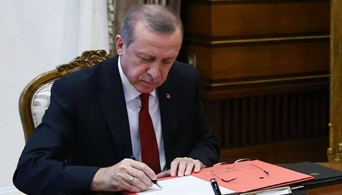 Cumhurbaşkanı Erdoğan 9 üniversiteye rektör atadı