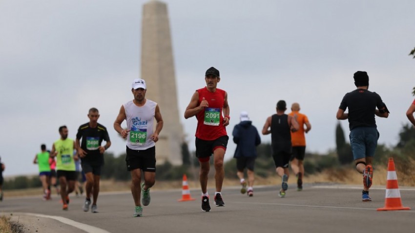  2 Bin 237 Sporcu Tarihi Atmosferde Maraton Koşacak(VİDEO)