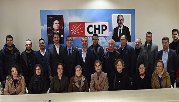 Öz’den Yeni Seçilen CHP İlçe Örgütüne İade-İ Ziyaret