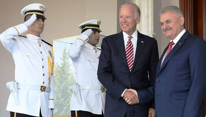 Başbakan Yıldırım ve Biden'den ortak açıklama
