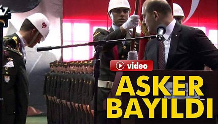 Asker bayıldı