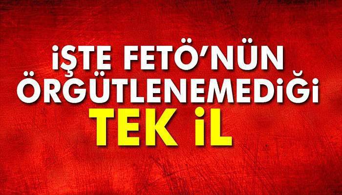 FETÖ’nün örgütlenemediği tek il Tunceli