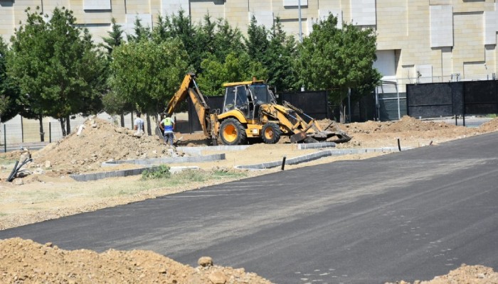 Sağlıklı yaşam parkındaki çalışmalar devam ediyor