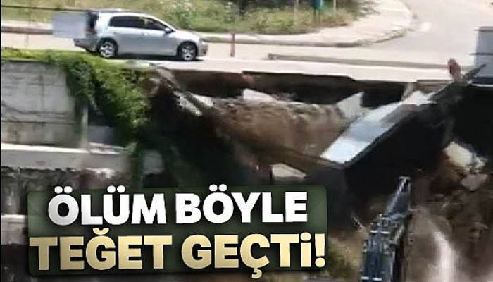 Ölüm böyle teğet geçti!