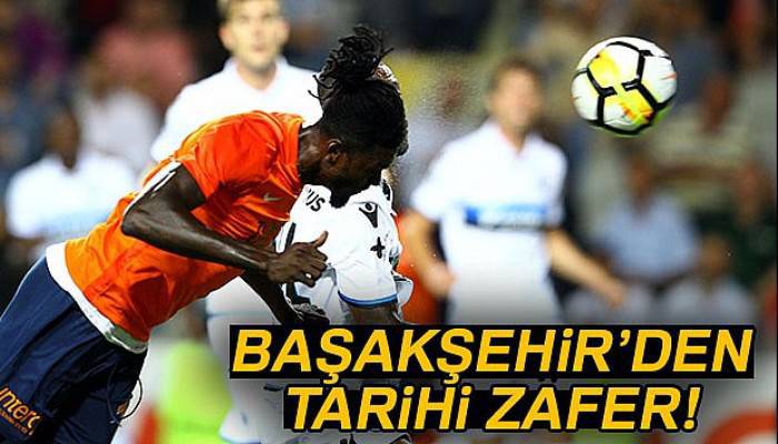 Medipol Başakşehir 2 - 0 Club Brugge | Medipol Başakşehir tur atladı