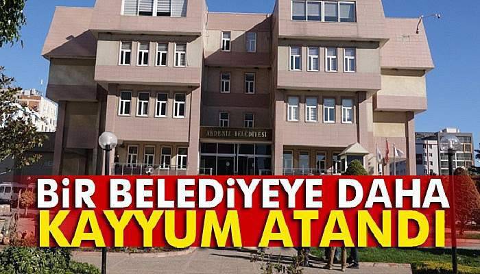 Mersin'de HDP'li Akdeniz Belediyesi'ne kayyum atandı