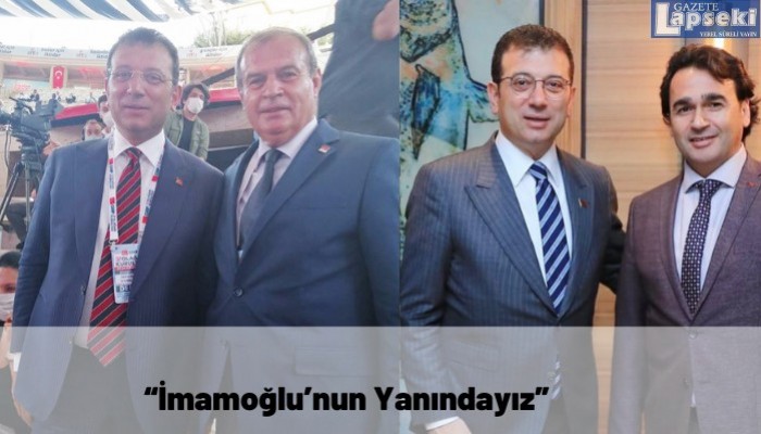 “İmamoğlu’nun Yanındayız”