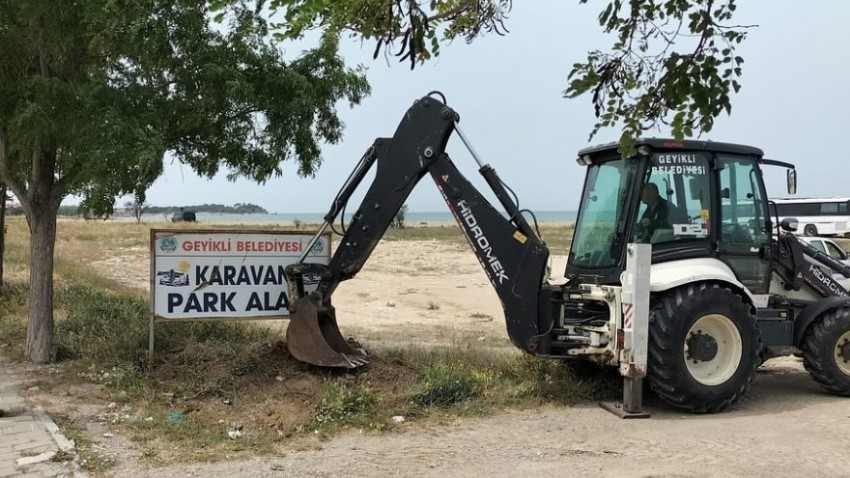 Karavan ve Çadırda Tatil Yapacaklar İçin Geyikli’de Yer Hazır