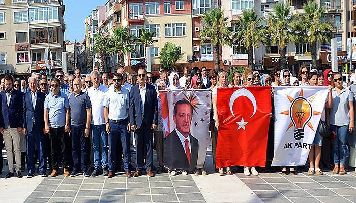 AK Parti'nin 16'ncı kuruluş yıl dönümü Çanakkale'de kutlandı (VİDEO)