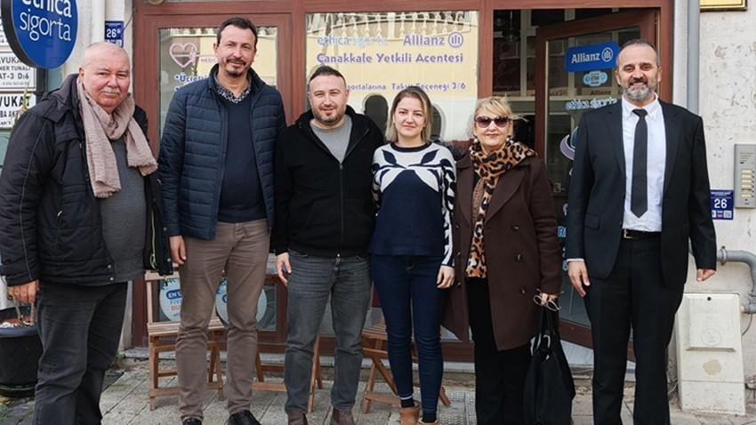 ÇTSO 18 No’lu Meslek Komitesinden Sigorta Acentelerine Ziyaret