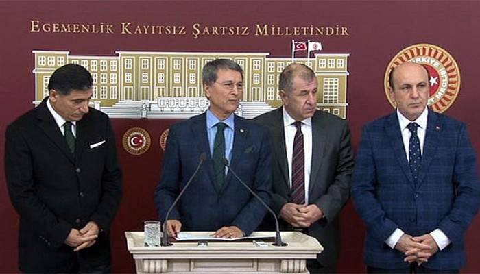 Muhaliflerden Ümit Özdağ’a destek