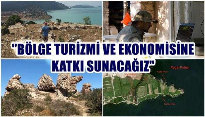 Pegai Kalesindeki arkeoloji çalışmaları tarihe ışık tutacak