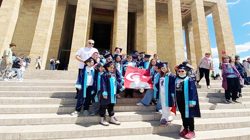 Anıtkabir’i ziyaret ettiler