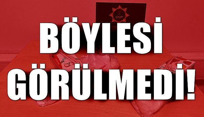 Meyve suyu kutularına uyuşturucu gizleyen Afgan şüpheli tutuklandı