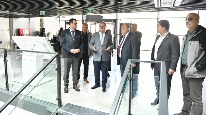 Belediye Başkanlarından Başkan Gökhan'a Ziyaret
