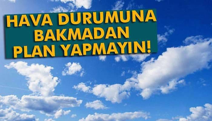 15 Ağustos Pazartesi yurtta hava durumu