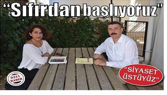 “SİYASET ÜSTÜYÜZ”