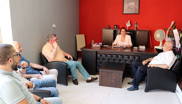 Başkan Gökhan'dan Çanakkale Gazeteciler Cemiyetine Ziyaret