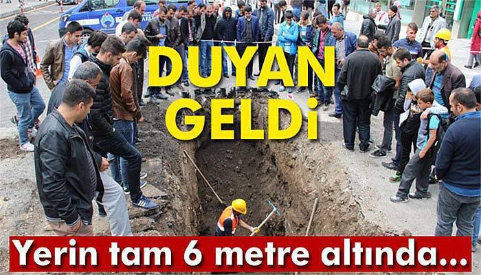 Erzurum’da Osmanlı döneminden kalma su kanalları ortaya çıktı