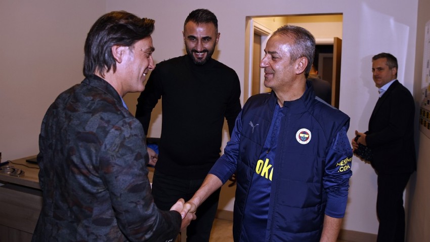Vincenzo Montella'dan, Fenerbahçe'ye ziyaret