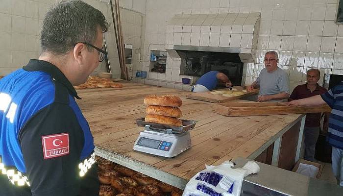 Biga Zabıtası’ndan Fırınlara Ramazan Denetimi