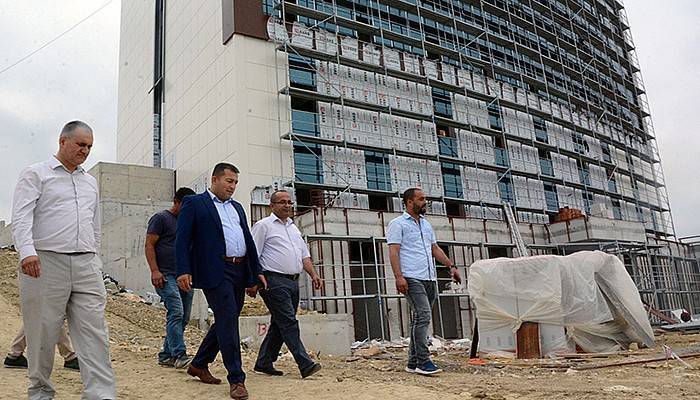Lapseki'de yeni hastane bitme aşamasında (VİDEO)