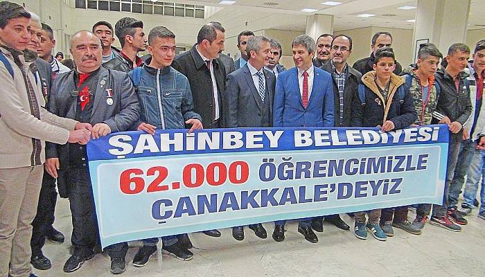 Şahinbey’den Çanakkale’ye 42 bin 29 Öğrenci