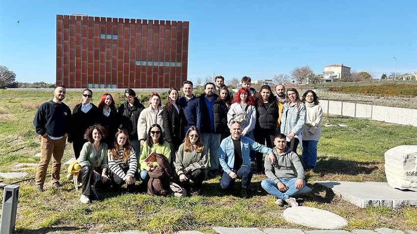 Seramik Mozaik Yüzey Kaplama Projesi'ne katılan öğrenciler geziye çıktı