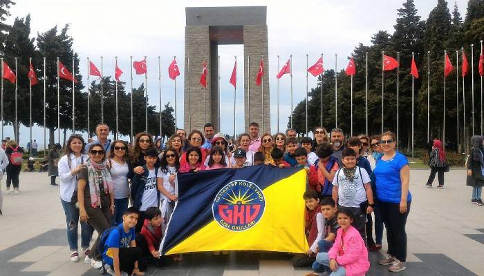 Gaziantep Kolej Vakfı öğrencileri Çanakkale’de