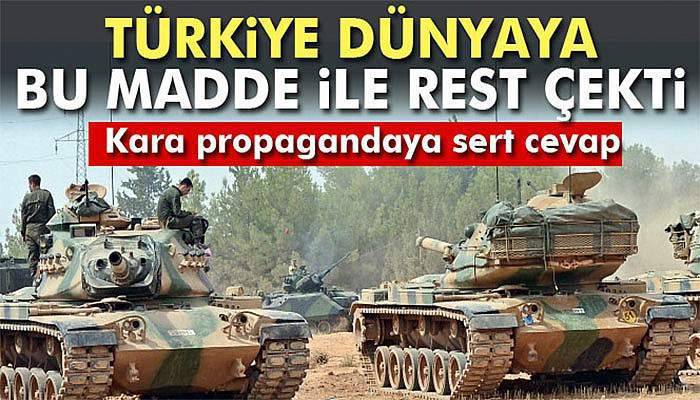 Türkiye'den dünyaya 'Madde 51' resti