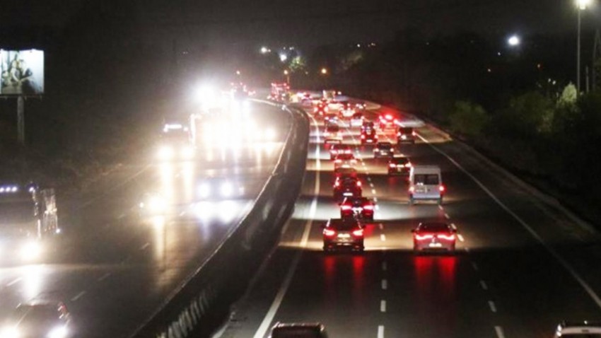 Ramazan Bayramı'nın Bitmesiyle Otoyollarda Yoğunluk Oluştu